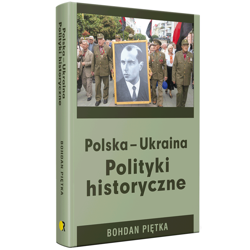 Okładka książki o polityce historycznej Ukrainy